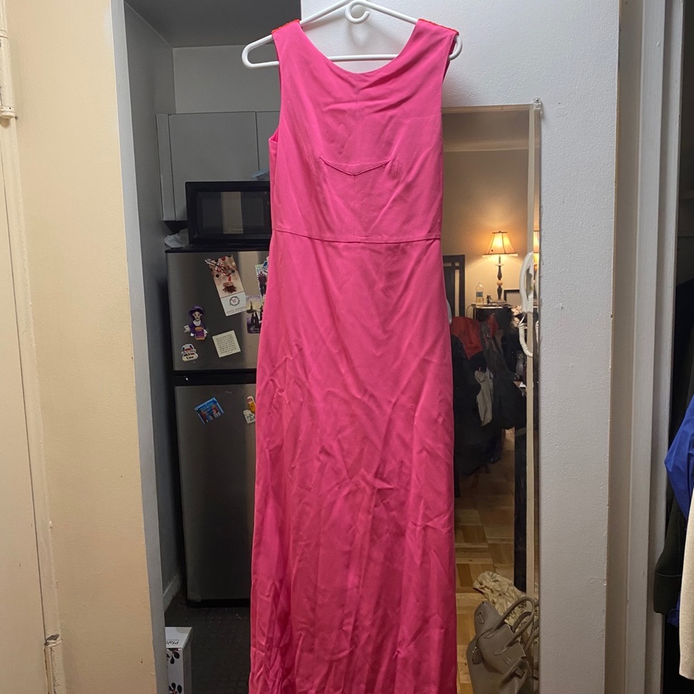 BCBG Pink and red gown